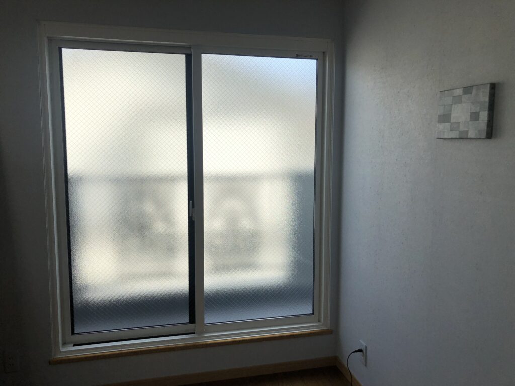 ⑧書斎　引違い窓