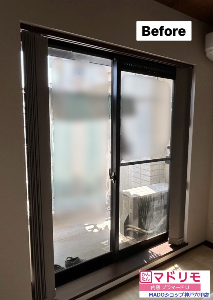 寝室２　の窓<br />
<br />
大サイズ(2.8㎡以上)