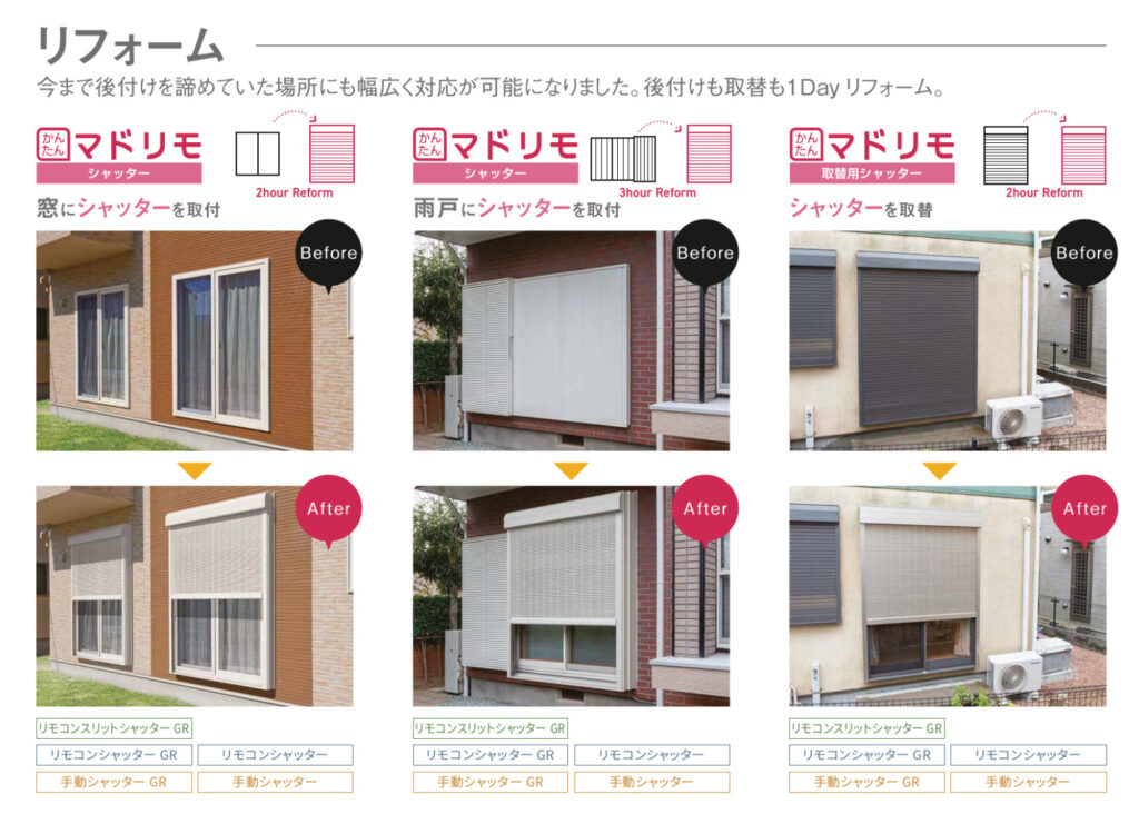 西宮市でYKK AP耐風・手動シャッターを7か所設置。結露・防犯・防災・虫よけ対策として、迅速な見積対応と丁寧な事前説明によりご依頼いただきました。屋根と干渉する掃き出し窓は化粧部材で美観にも配慮し、施工後は悩みが解消され満足のお声をいただいています。施工費は140万円（税込）です。