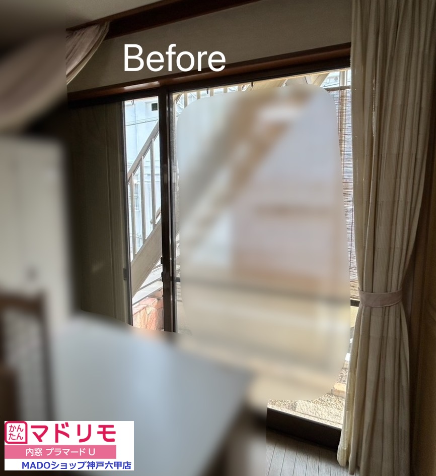 リビングの窓①<br />
<br />
大サイズ(2.8㎡以上)