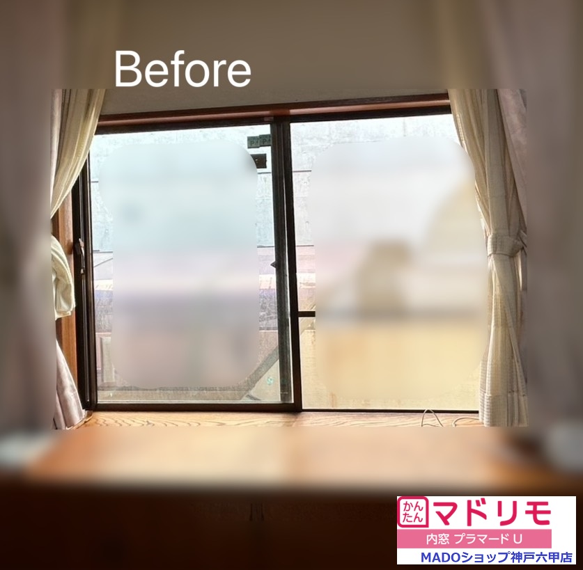 リビングの窓②<br />
<br />
中サイズ(1.6㎡以上2.8㎡未満)