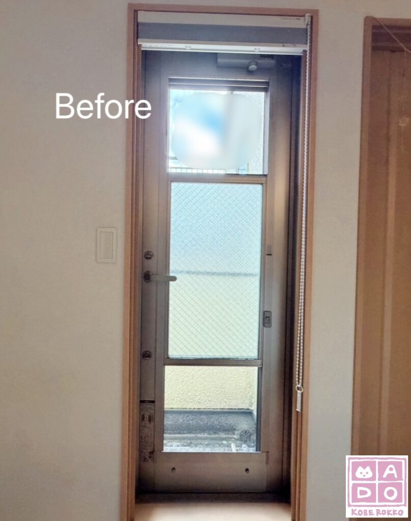 2階勝手口<br />
<br />
小サイズ(0.2㎡以上1.6㎡未満)