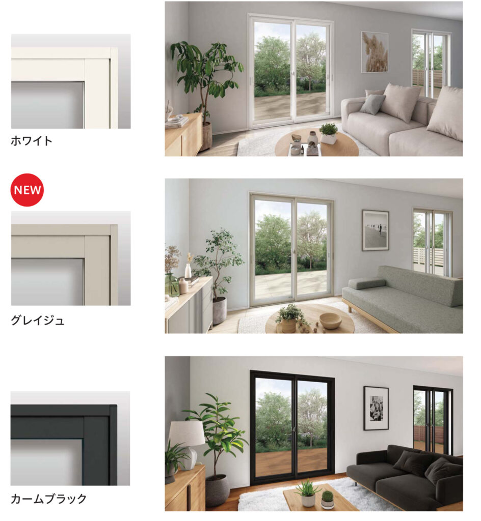 色はいろいろ。笑<br />
<br />
新しいグレイジュが人気です。