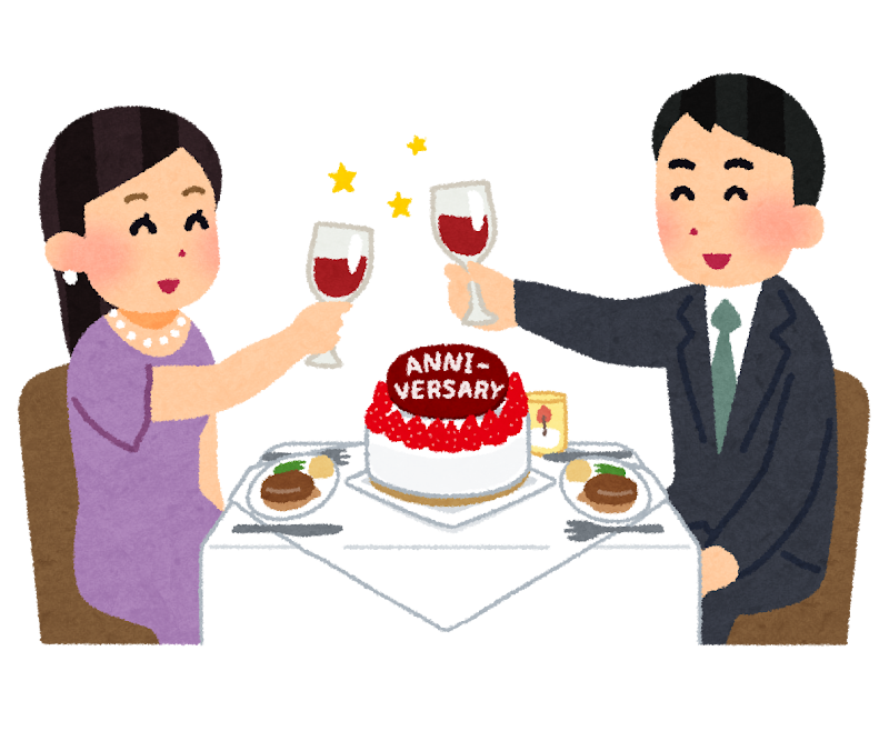 結婚記念日、何年目？💍