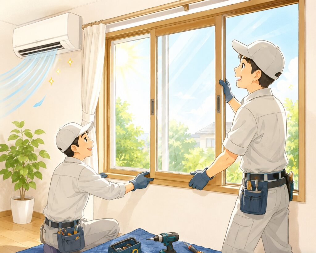 🌞夏の現地調査・施工時のお願い｜空調へのご協力をお願いいたします！