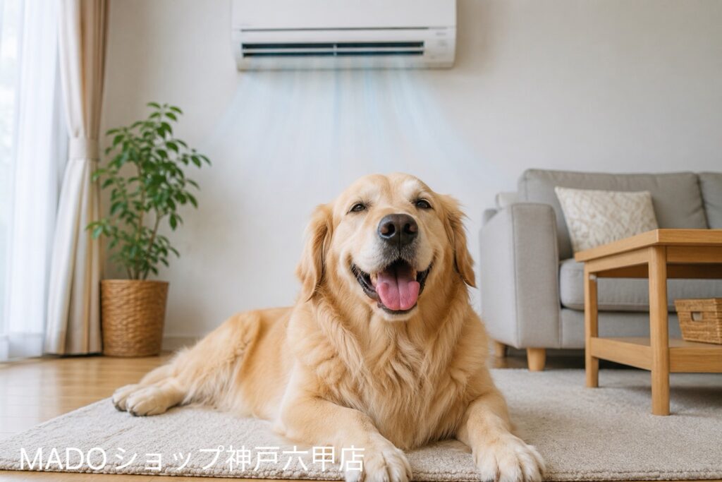 夏のエアコンはつけっぱなしがお得？神戸のマンション14畳で考える冷房と窓の関係