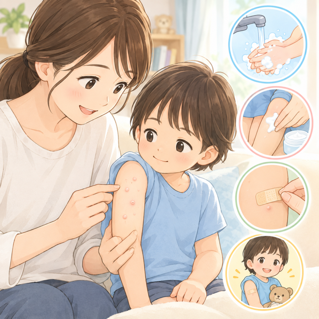 「水いぼ」はうつる？原因・症状・治療・予防をママ向けに解説
