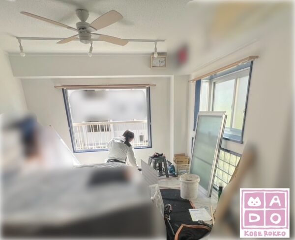 神戸市灘区　こんな施工もOK👍割れた窓をまるごと交換！YKK AP「エクシマ31」の施工事例♪