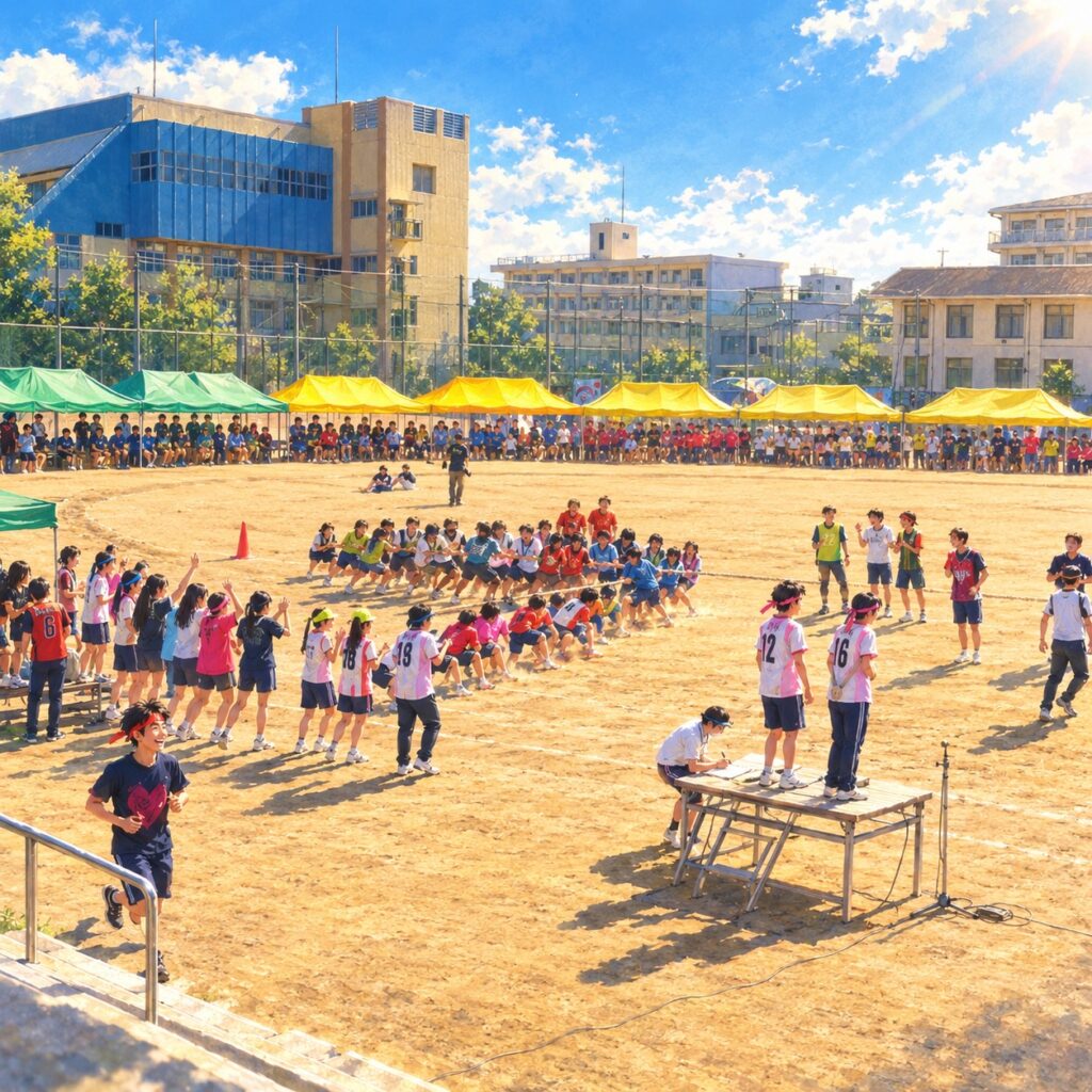 高校生の運動会に行ってきました😆